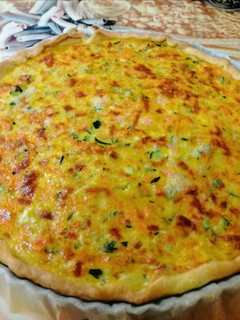 Una foto de Quiche de verduras