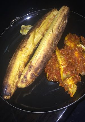 A picture of Bole and fish.