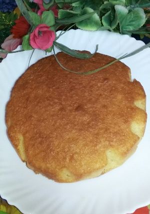 A picture of Orange coconut cake.