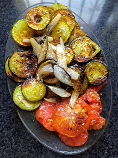 Una foto de Parrillada de verduras