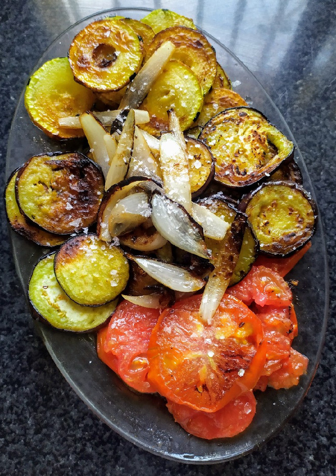 Una foto de Parrillada de verduras