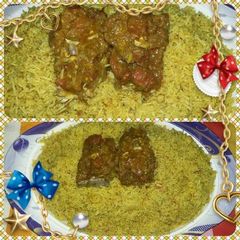 A picture of Sindhi style fish pulao #cookpadApp.
