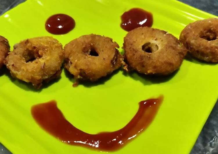 Steps to Prepare Speedy Onion rings