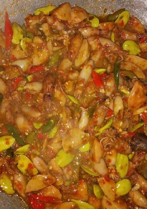 Foto resep Baby cumi pedas