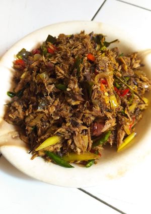 Foto resep Tongkol Suwir Bombardir