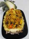 ข้าวอบสับปะรดกุ้ง