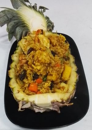 รูปของ ข้าวอบสับปะรดกุ้ง