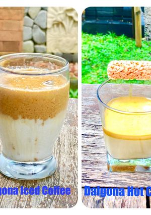 Foto resep Dalgona Coffee Iced and Hot