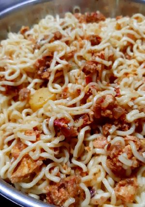 A picture of Karahi Noodles.