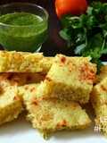 Corn Dhokla