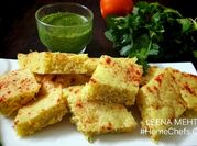A picture of fenugreek seeds dhokla