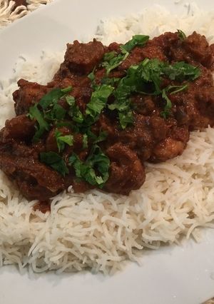 صورة لوصفة حمصة الربيان