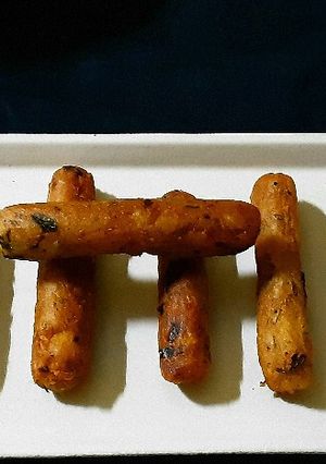 A picture of Potato Cheese Strips or Cheese Potato Finger.
