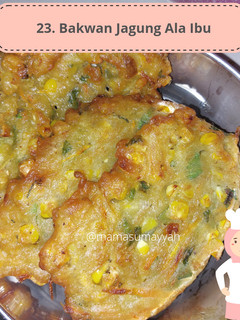 Foto resep 23. Bakwan jagung ala ibu