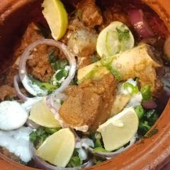 A picture of Dhoan Dahi gosht.