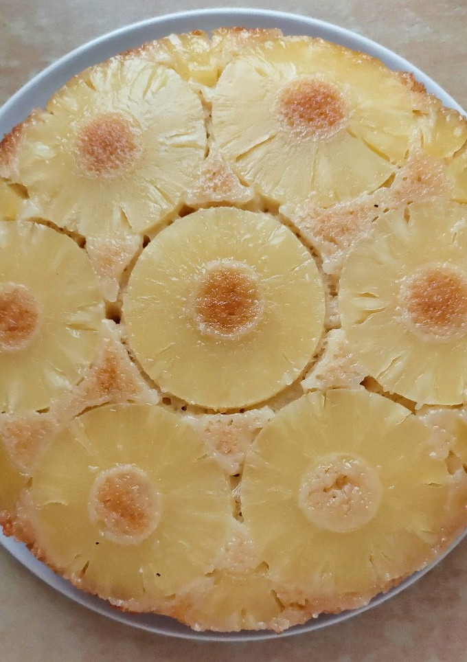 Una foto de Bizcocho de piña