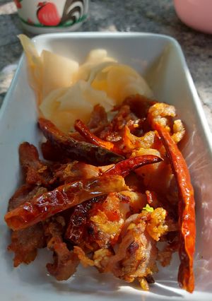 รูปของ หมูส้มทอด