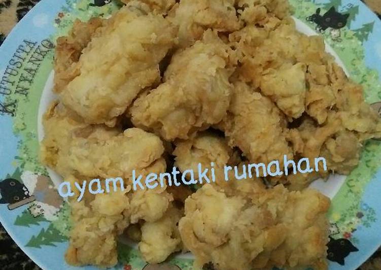 Cara Gampang meracik Ayam Kentaki Rumahan yang Menggugah Selera