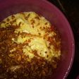 Bubur keju simple