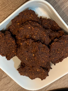 Kakaós- fahéjas banános zabkeksz recept fotója