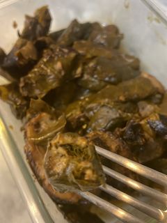 صورة لوصفة -ورق عنب بحشوه البرغل 😋🍋!