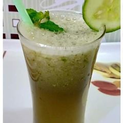 A picture of Mint cucumber juice.