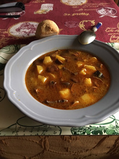 Una foto de Patatas con níscalos
