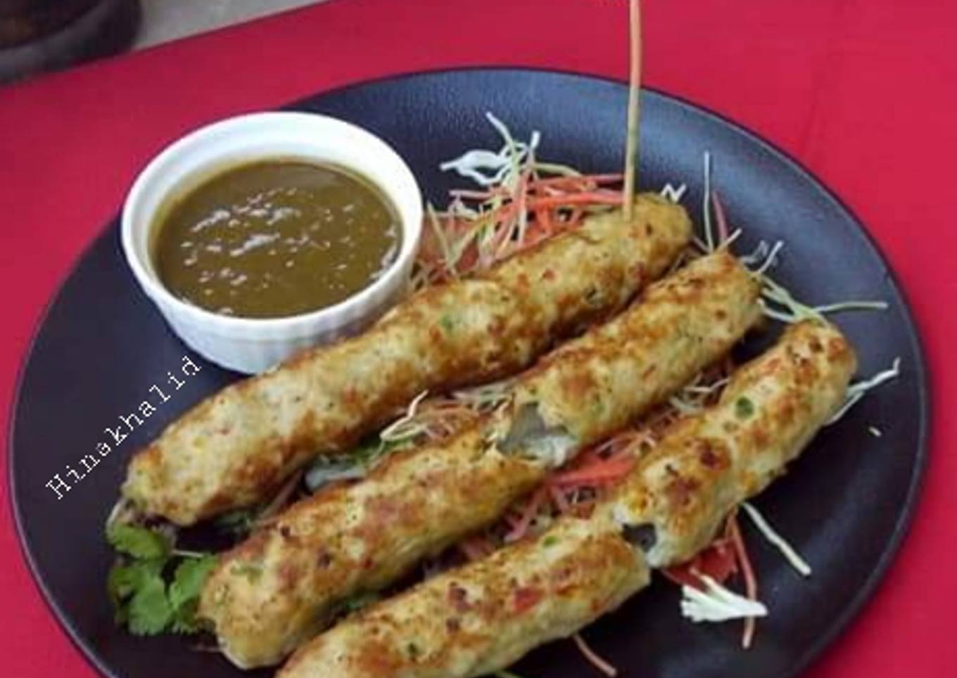 Chicken reshmi Turkish kebab