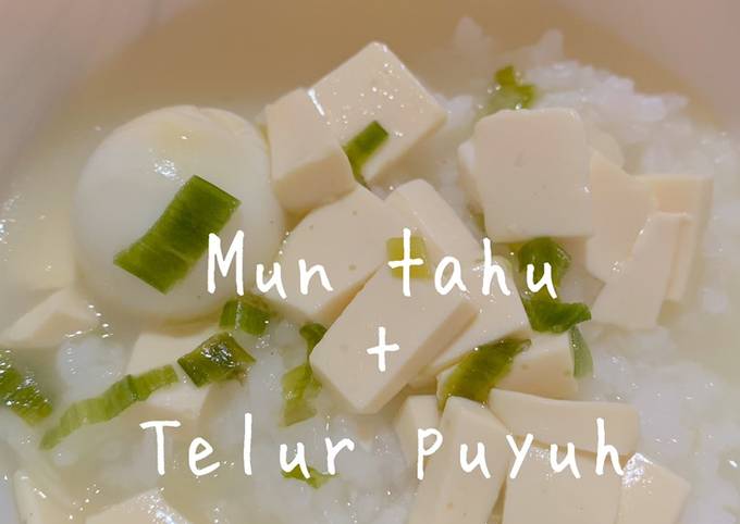 Mun Tahu + Telur Puyuh (MPASI 8Mo+)