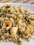 Arroz con chipirones en lata
