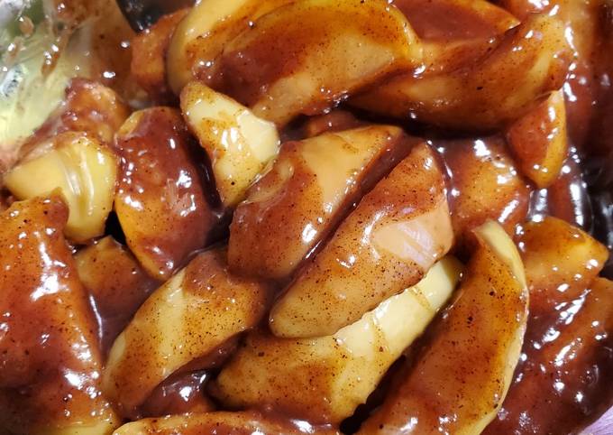 Recipe of Perfect Country Fried Cinnamon Apples