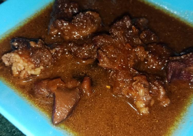 Oseng-oseng daging kambing