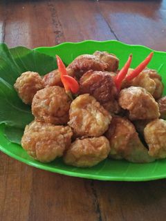 Foto resep Bakso ikan telur goreng