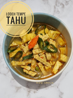 Foto resep Lodeh Tempe Tahu