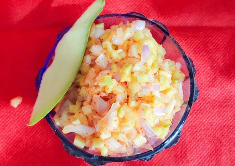 Recipe of Speedy Raw mango salad