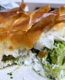 Burek de brócoli en airfryer