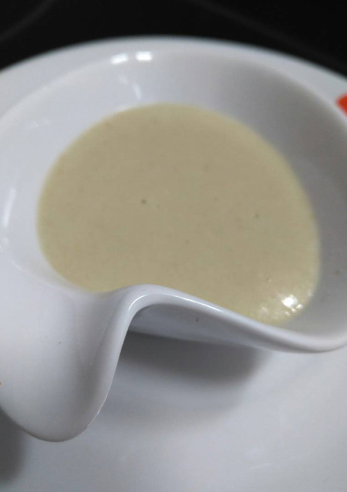 Una foto de Crema de borrajas