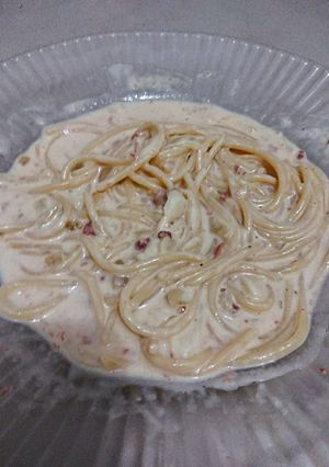 Foto resep Creamy Spaghetti Carbonara