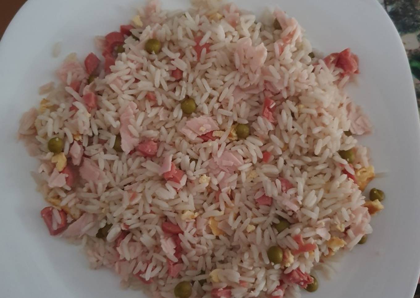 Arroz 3 delicias en olla de cocción lenta