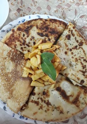 عکسی از دستور کرپ گوشت