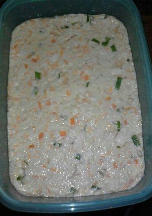 Foto resep Tahu kukus wortel bumbu iris