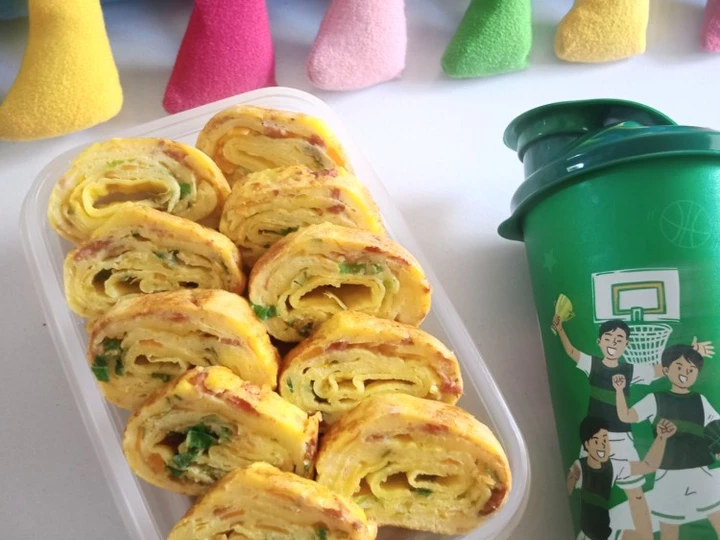 Langkah Gampang Membuat Resep Gyeran Mari (Telur Gulung ala Korea) yang Sempurna Anti Ribet, Sempurna