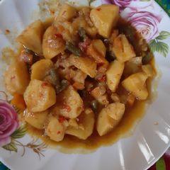 A picture of Vegetable Potato porridge.