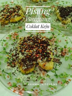 Foto resep 16.Pisang Panggang Coklat Keju