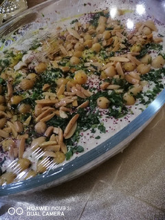 صورة لوصفة فتة حمص