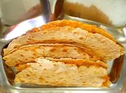 A picture of roti leftovers
