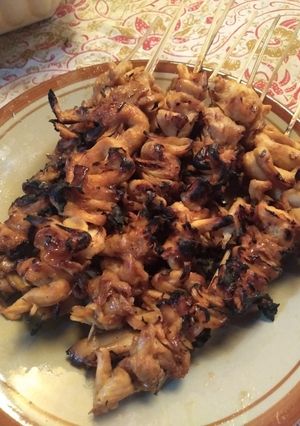 Foto resep Sate jamur tiram