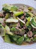 Pakcoy Minced Beef