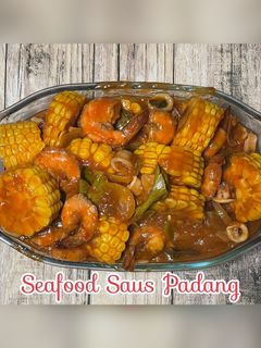 Foto resep Seafood Saus Padang