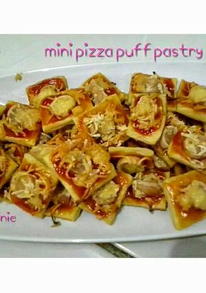 Foto resep Mini pizza puff pastry